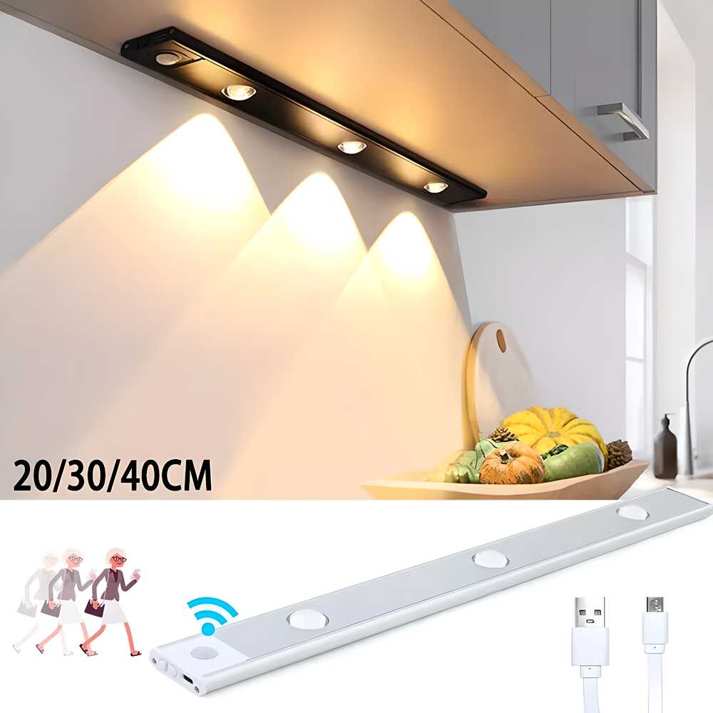 LED Motion Sensor USB Chargable Cabinet